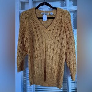 Size Small Yellow Sweater